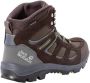 Jack Wolfskin Vojo 3 Texapore Mid Men Waterdichte wandelschoenen Heren 44.5 dark brown lime dark brown lime - Thumbnail 4