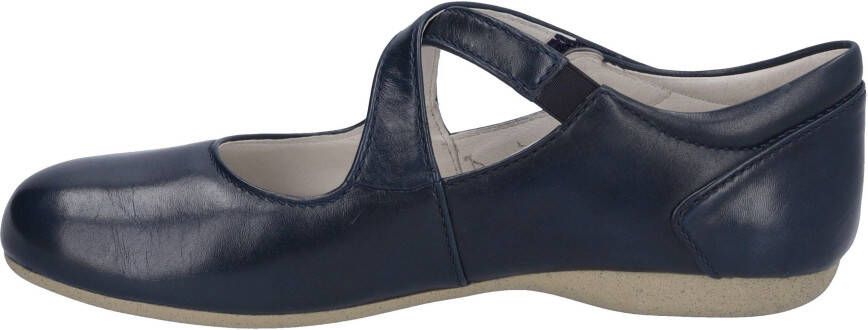 Josef Seibel Ballerina's met riempje Fiona 72 gespschoen lage schoen feest schoen met klittenbandsluiting