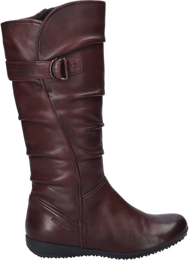 Josef Seibel Boots zonder sluiting Naly 23 Laarzen instaplaarzen winterlaarzen met rimpelingen en XS-schaft