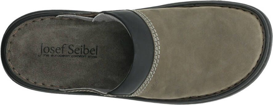 Josef Seibel Clogs MAX met contrasterende stiksels