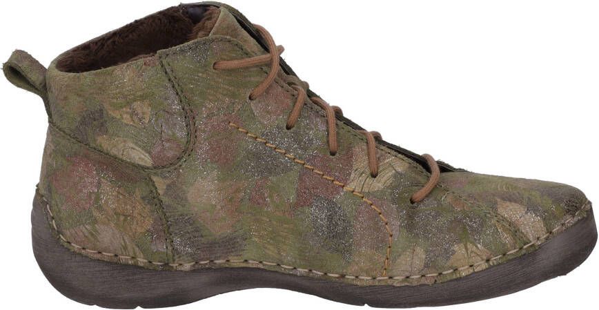 Josef Seibel Hoge veterschoenen FERGEY 97 met mooie print