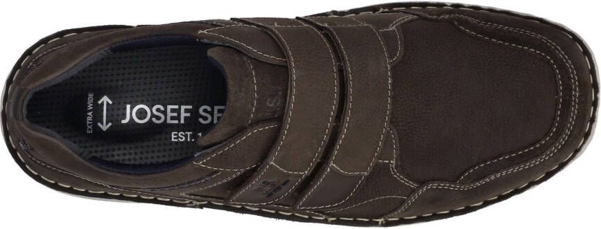 Josef Seibel Klittenbandschoenen New Anvers 85 vrijetijdsschoen lage schoen comfort schoen klittenbandsluitingen breedte k