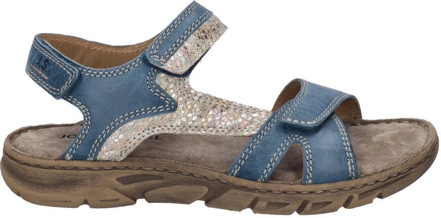 Josef Seibel Sandalen Brenda 03 zomerschoen sandaal blokhak met praktische klittenbandsluitingen