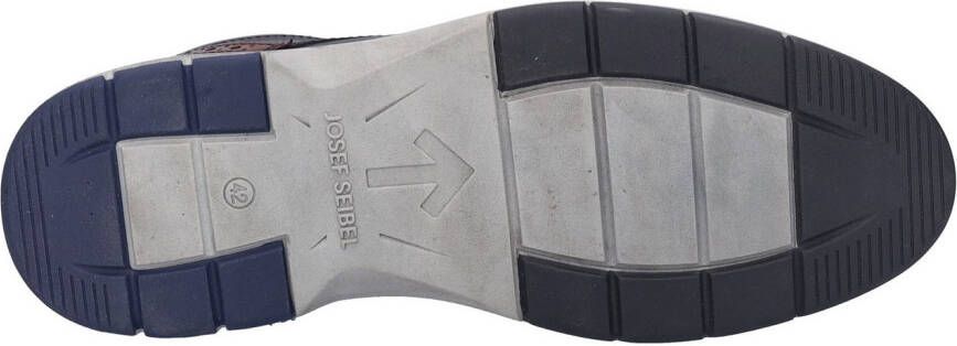Josef Seibel Schoenen met perforatie Stuart 07 brogue businessschoen anzugschuh met vleugelkappen