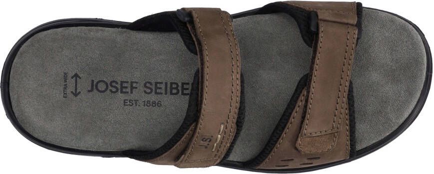 Josef Seibel Slippers Marlon 01 zomerschoen slippers klittenbandschoen met klittenbandsluitingen