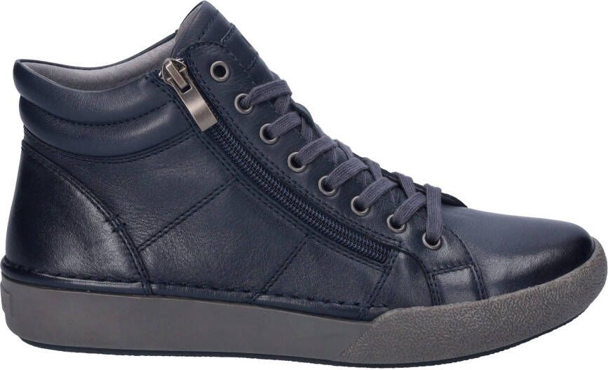 Josef Seibel Sneakers Claire 11 veterschoenen high top sneaker comfortschoen met leren binnenzool