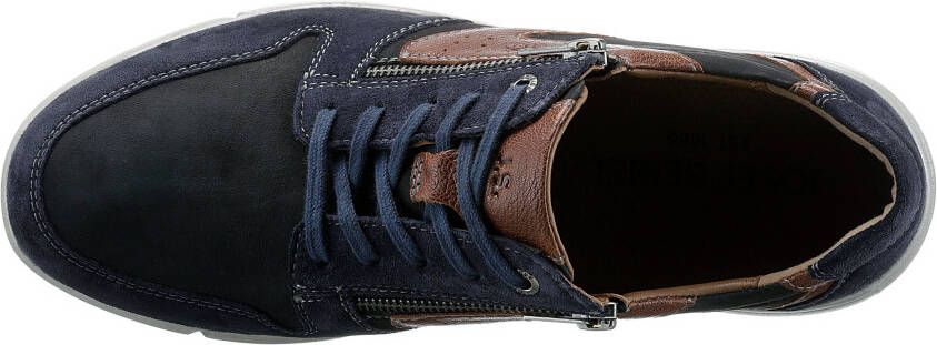 Josef Seibel Sneakers ENRICO 20 met wijde pasvorm vrijetijdsschoen halfhoge schoen veterschoen