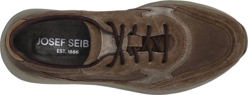 Josef Seibel Veterschoenen Cameron 07 Sneaker vrijetijdsschoen comfort schoen met verwisselbare binnenzool