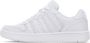 K-Swiss Palisades Leather Heren Sneakers Schoenen Leer Wit 06931-117-M - Thumbnail 5