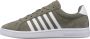 K-SWISS Court Tiebreak suede heren sneakers groen - Thumbnail 10