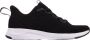 Kappa Unisex Sneaker mit ultraleichter Sohle 243192 Black White - Thumbnail 3