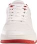 Kappa Unisex Sneaker 243405 White Red - Thumbnail 3