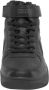 Kappa Bash Mid Fur 242799-1111 Unisex Zwart Sneakers - Thumbnail 22