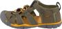 Keen Seacamp II Older Kids Sandalen Military Olive Saffron Groen Polyester K1025145 - Thumbnail 10