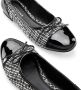 Lascana Ballerina's Slip-in ballerina in houndstooth-look freizeitschoen slipper halfschoen vegan - Thumbnail 6