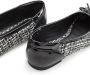 Lascana Ballerina's Slip-in ballerina in houndstooth-look vrijetijdsschoen slipper slip-in lage schoen vegan - Thumbnail 5