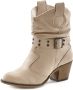 Lascana Cowboylaarsjes Cowboy boots western enkelboots VEGAN - Thumbnail 2