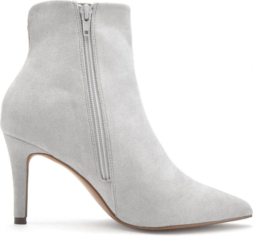 Lascana Highheel-laarsjes in spitse vorm & naaldhak ritslaars vegan