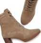 Lascana Highheel-laarsjes Hoge veterschoenen van leer blokhak plateaulaarzen veterschoenen - Thumbnail 3