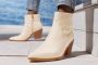 Lascana Laarsjes Cowboylaarzen Slouchy boots met afneembare schacht Laarzen VEGAN - Thumbnail 10