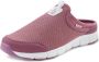 Lascana Slip-on sneakers Halfschoen vrijetijdsschoen sabot clogs van licht mesh-materiaal. - Thumbnail 3