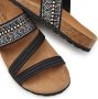 Lascana Slippers Mule sandaal open schoen met kurkvoetbed en elastische riemen - Thumbnail 4