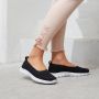 Lascana Sneaker-ballerina s ultralichte slipper slip-on sneaker vrijetijdsschoen vegan - Thumbnail 7