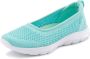 Lascana Sneaker-ballerina s ultralichte slipper slip-on sneaker vrijetijdsschoen vegan - Thumbnail 5