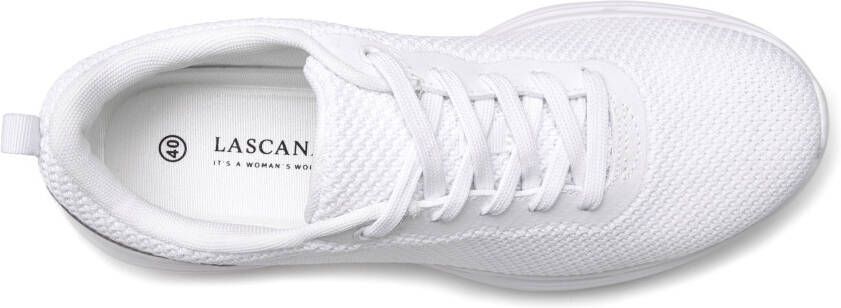 Lascana Sneakers Veterschoen half schoen vrijetijdsschoen ultralicht VEGAN