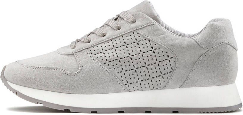 Lascana Sneakers met filigraan cut-outs veterschoen vrijetijdsschoen vegan