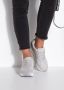 Lascana Sneakers met filigraan cut-outs veterschoen vrijetijdsschoen vegan - Thumbnail 4