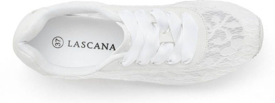 Lascana Sneakers met modieuze kant vegan