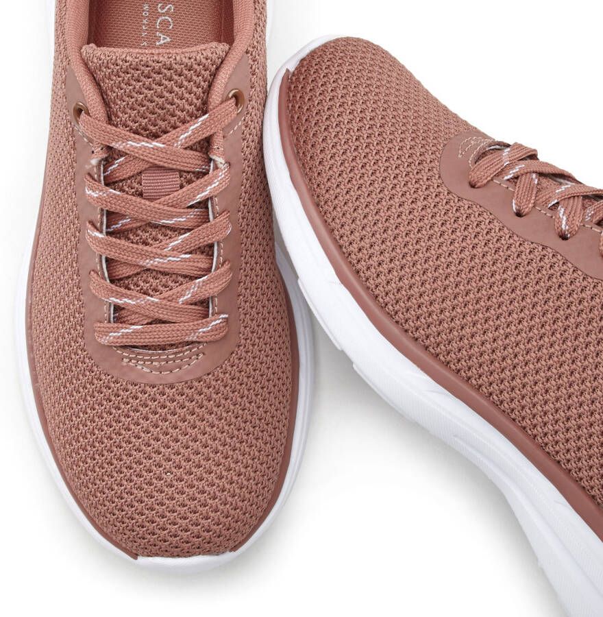 Lascana Sneakers Veterschoen half schoen vrijetijdsschoen ultralicht VEGAN