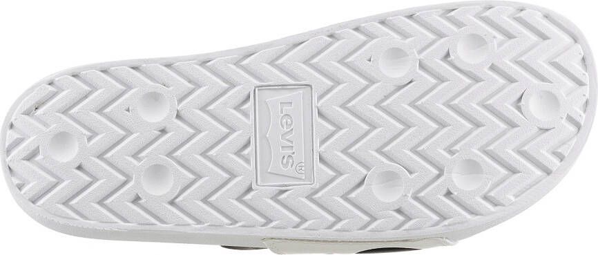 Levi's Badslippers JUNE L zomerschoen poolslides slippers met opvallend logo