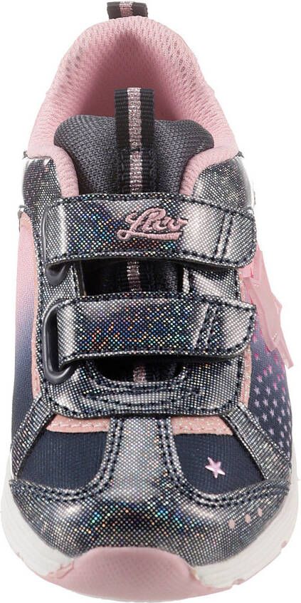 Lico Sneakers Starlet V Blinky schoen met knipperlichtje met glitter