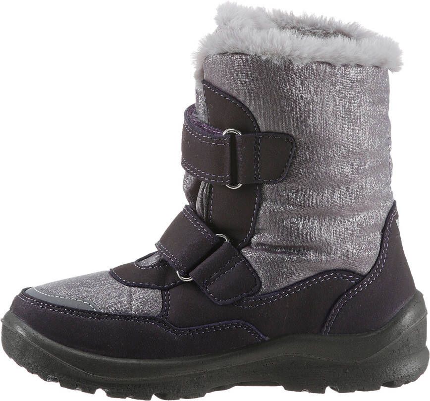 Lurchi Winterlaarzen KIOKO-SYMPATEX knipperschoen WMS: breed winterboots outdoorschoen sneeuwlaarzen met glitterdetails