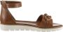 Marco Tozzi MT Vegan Soft Lining + Feel Me insole Dames Sandalen COGNAC - Thumbnail 4