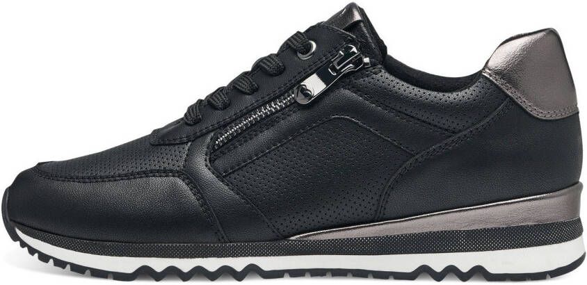 Marco Tozzi Sneakers met feel me-uitrusting vrijetijdsschoen halfhoge schoen veterschoen