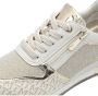 Marco Tozzi Sneakers met sleehak vrijetijdsschoen lage schoen veterschoen met logo-print - Thumbnail 4