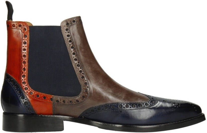 Melvin & Hamilton Chelsea-boots MARTIN 5 met leren loopzool