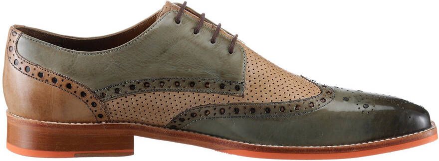 Melvin & Hamilton Schoenen met perforatie Martin 15 plantaardig gelooid