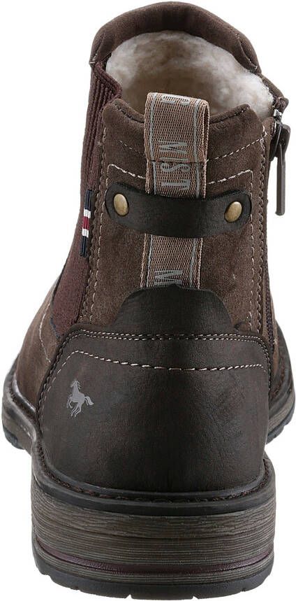 Mustang Shoes Chelsea-boots met stretchinzet opzij