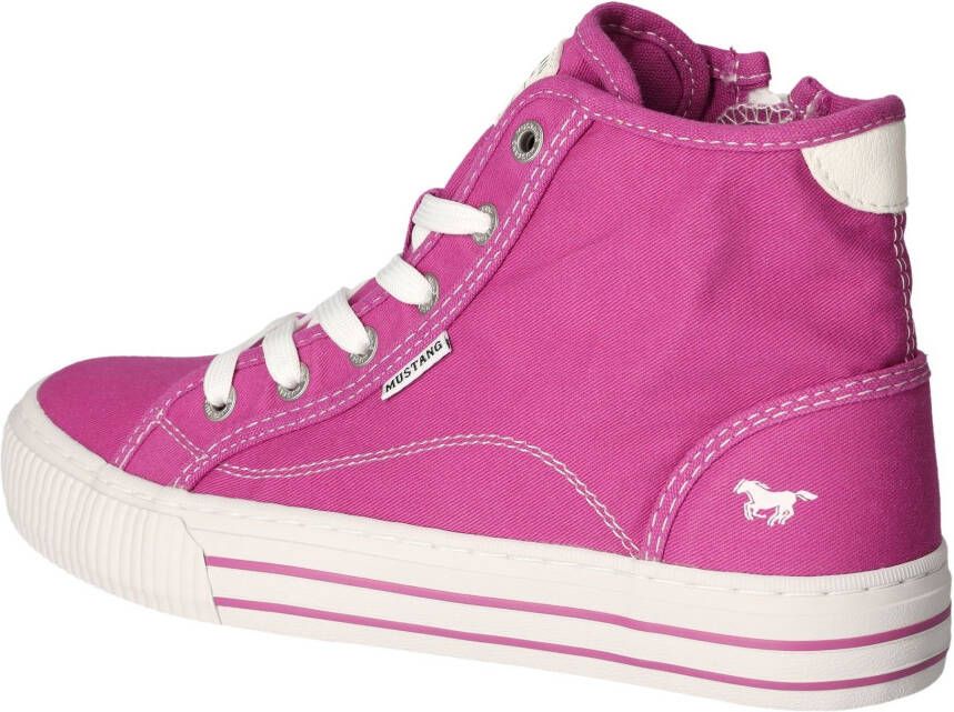 Mustang Shoes Hoge veterschoenen High-Top-Sneaker Vrijetijdsschoen plateau high top-sneaker vrijetijdsschoen met binnenrits