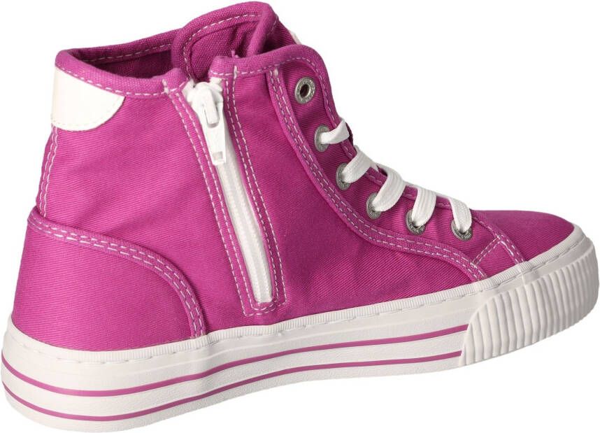 Mustang Shoes Hoge veterschoenen High-Top-Sneaker Vrijetijdsschoen plateau high top-sneaker vrijetijdsschoen met binnenrits