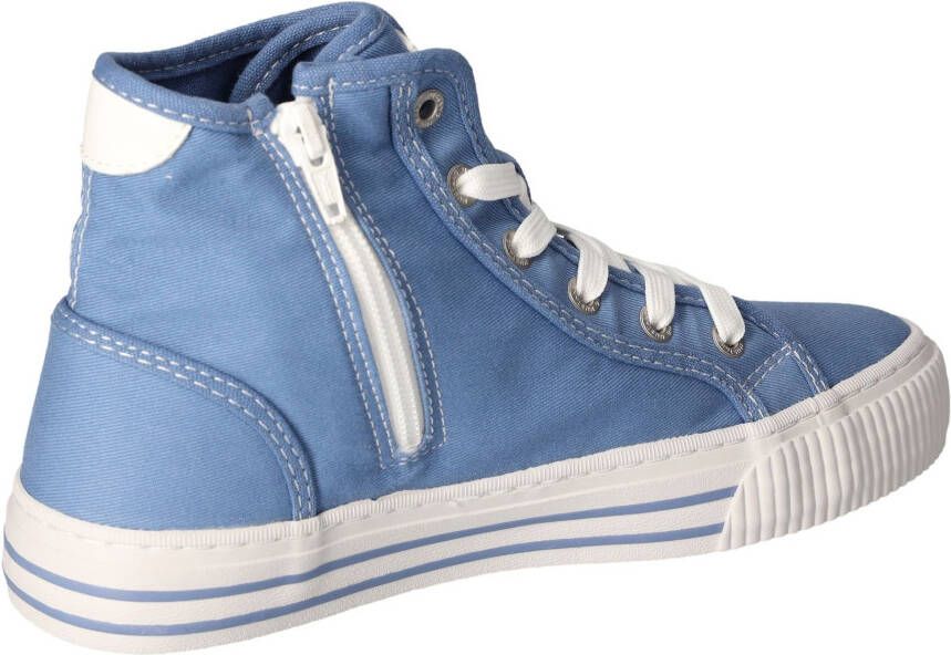 Mustang Shoes Hoge veterschoenen High-Top-Sneaker Vrijetijdsschoen plateau high top-sneaker vrijetijdsschoen met binnenrits