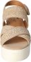 Mustang Sandalen Plat Sandalen Plat beige - Thumbnail 13