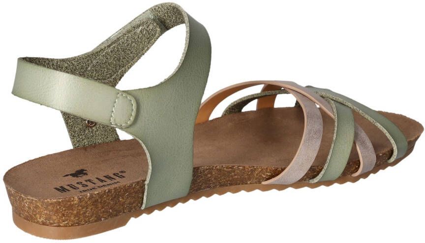 Mustang Shoes Sandalen zomerschoen sandaal klittenbandschoen met klittenbandjes