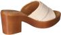 Mustang Shoes Slippers blokhak zomerschoen slippers met grote decoratieve gesp - Thumbnail 7