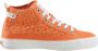 Mustang Shoes Veterschoenen high top sneakers vrijetijdsschoen met stijlvolle textielinzet - Thumbnail 5