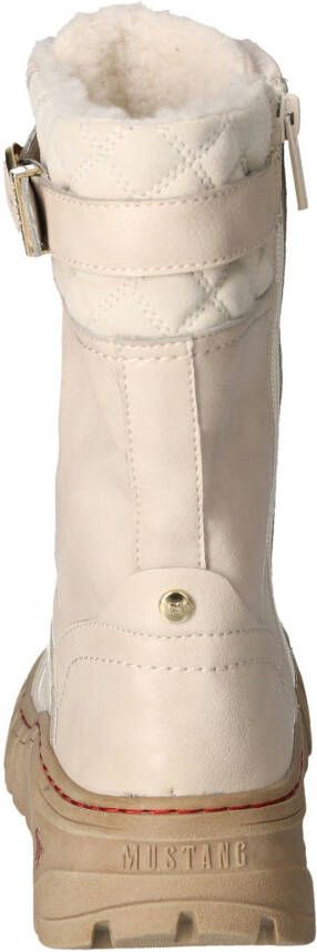 Mustang Shoes Winterlaarzen veterschoenen snowboots profielzool met binnenrits